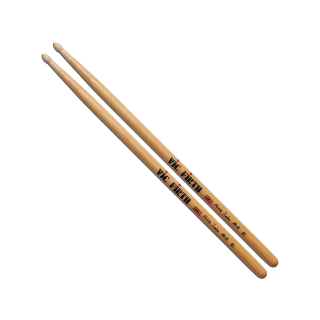 vic-firth-signature-akira-jimbo-baguettes-batterie-olive-goutte image 1