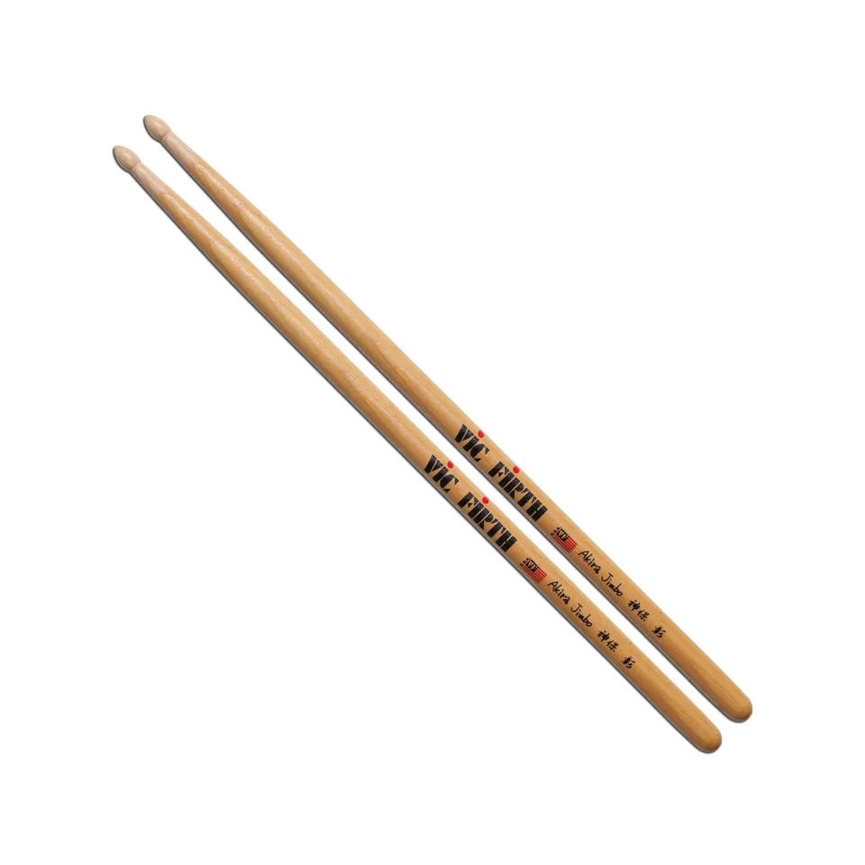 vic-firth-signature-akira-jimbo-baguettes-batterie-olive-goutte image 1