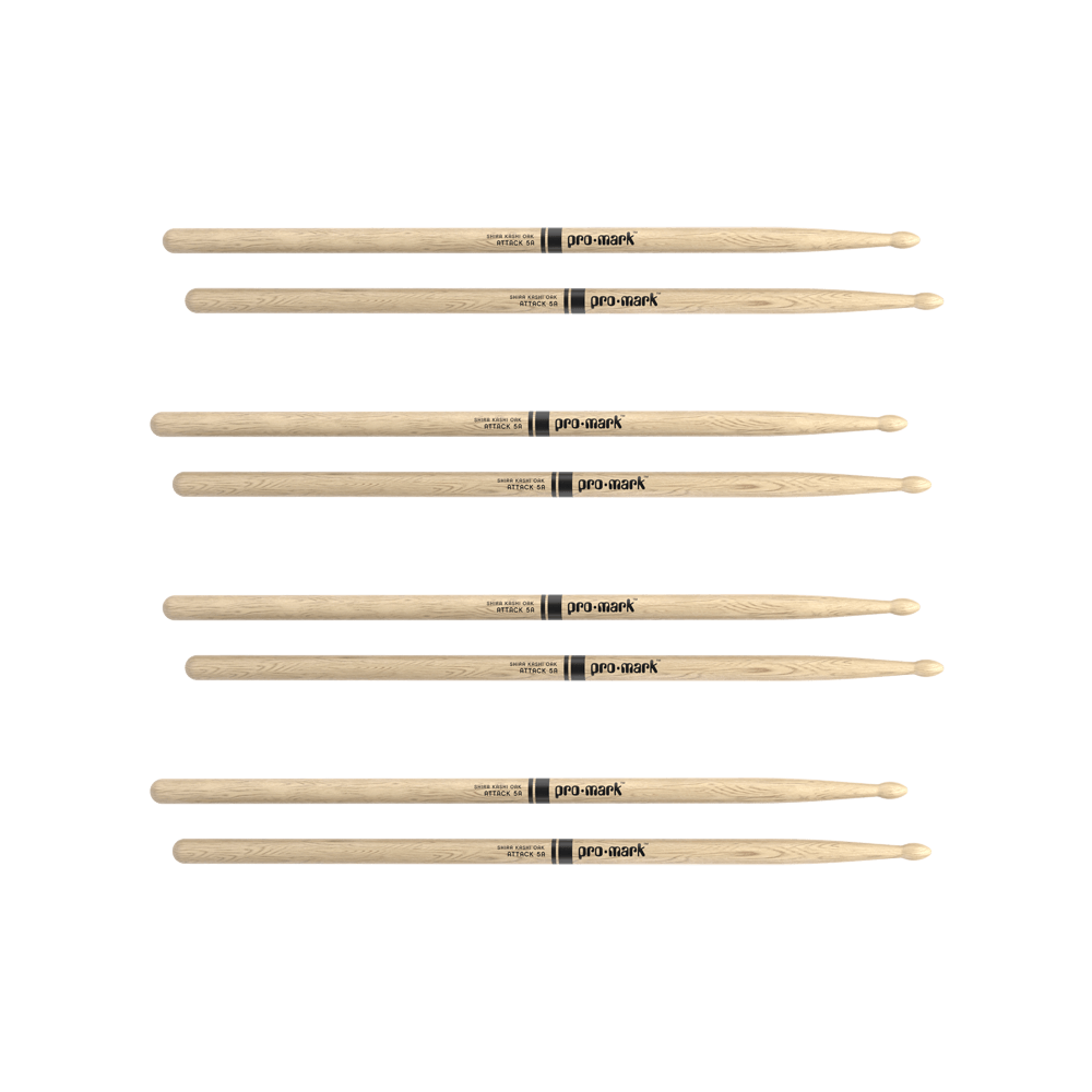 promark-classic-attack-5a-baguettes-batterie-ch-ne-pointe-ovale image 4
