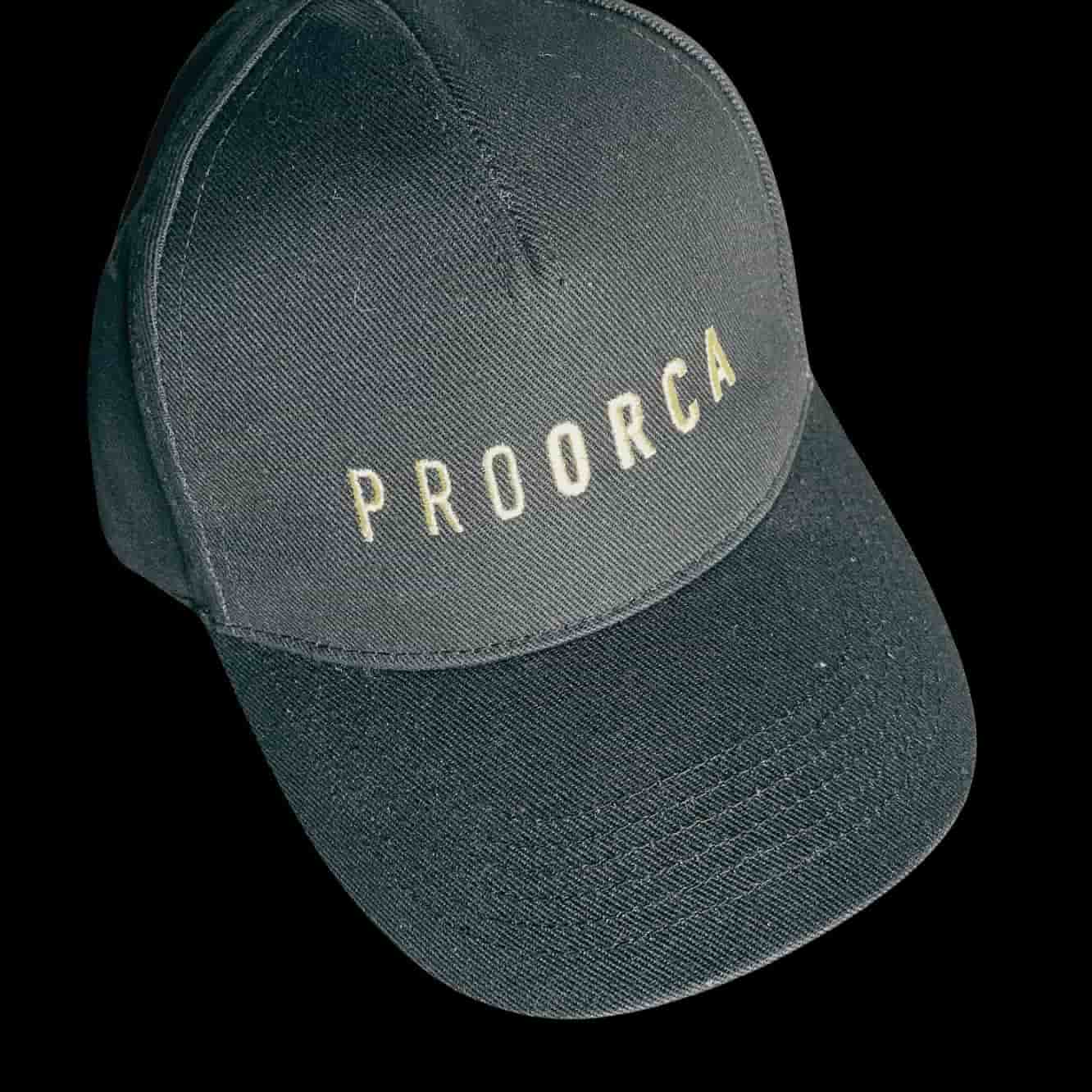 pro-orca-classic-casquette-noire-ajustable-coton image 2