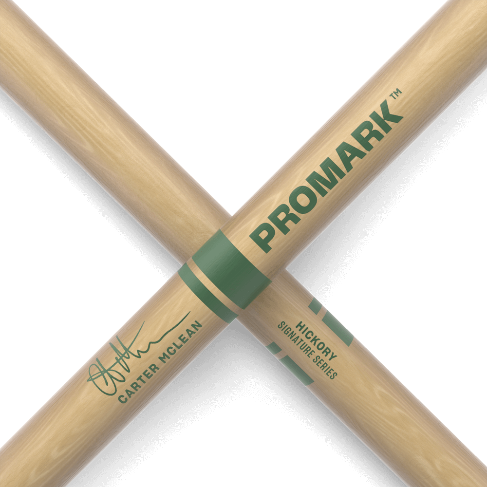 promark-signature-carter-mclean-baguettes-batterie-hickory image 5