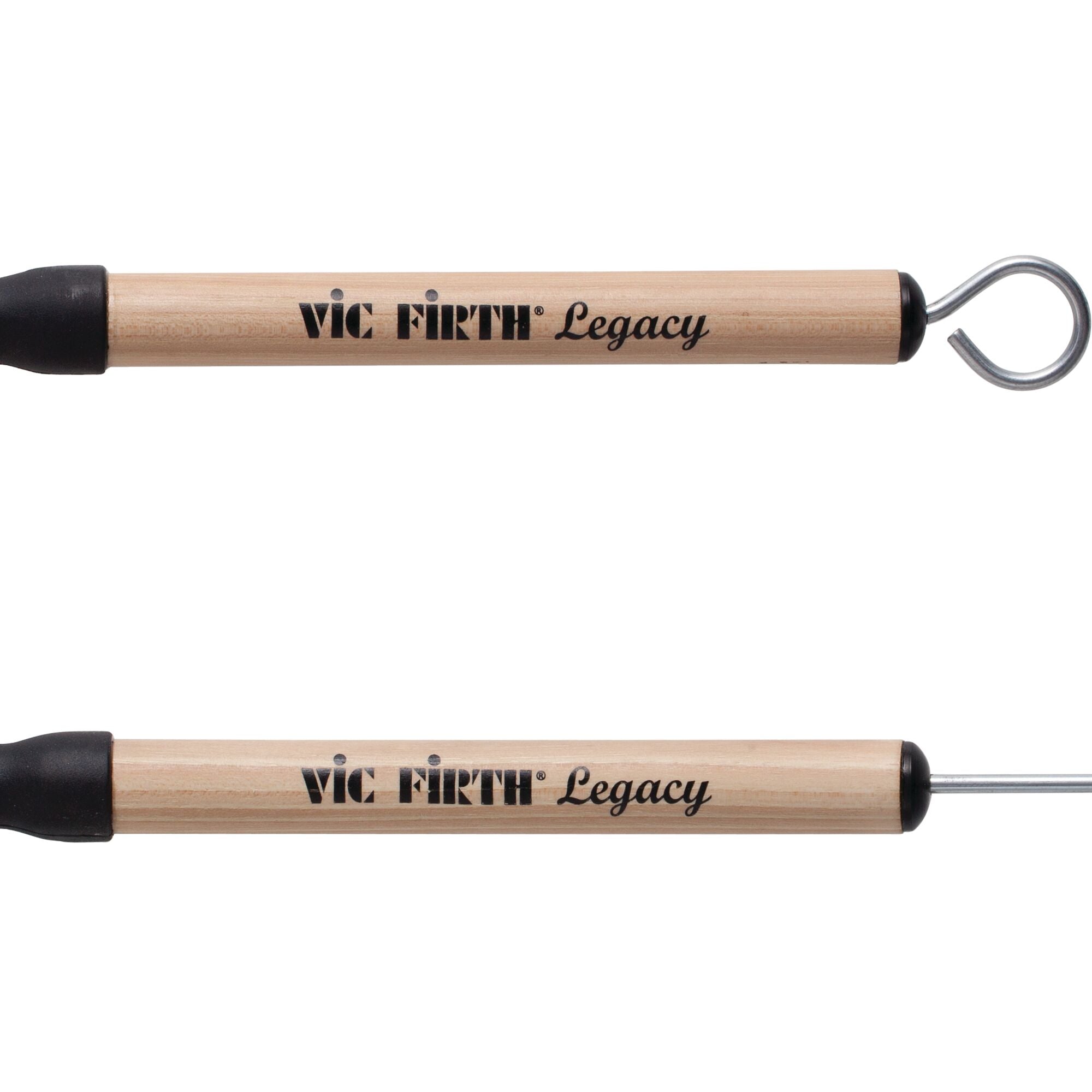 vic-firth-brushes-legacy-balais-batterie-r-tractables-manche-bois image 2