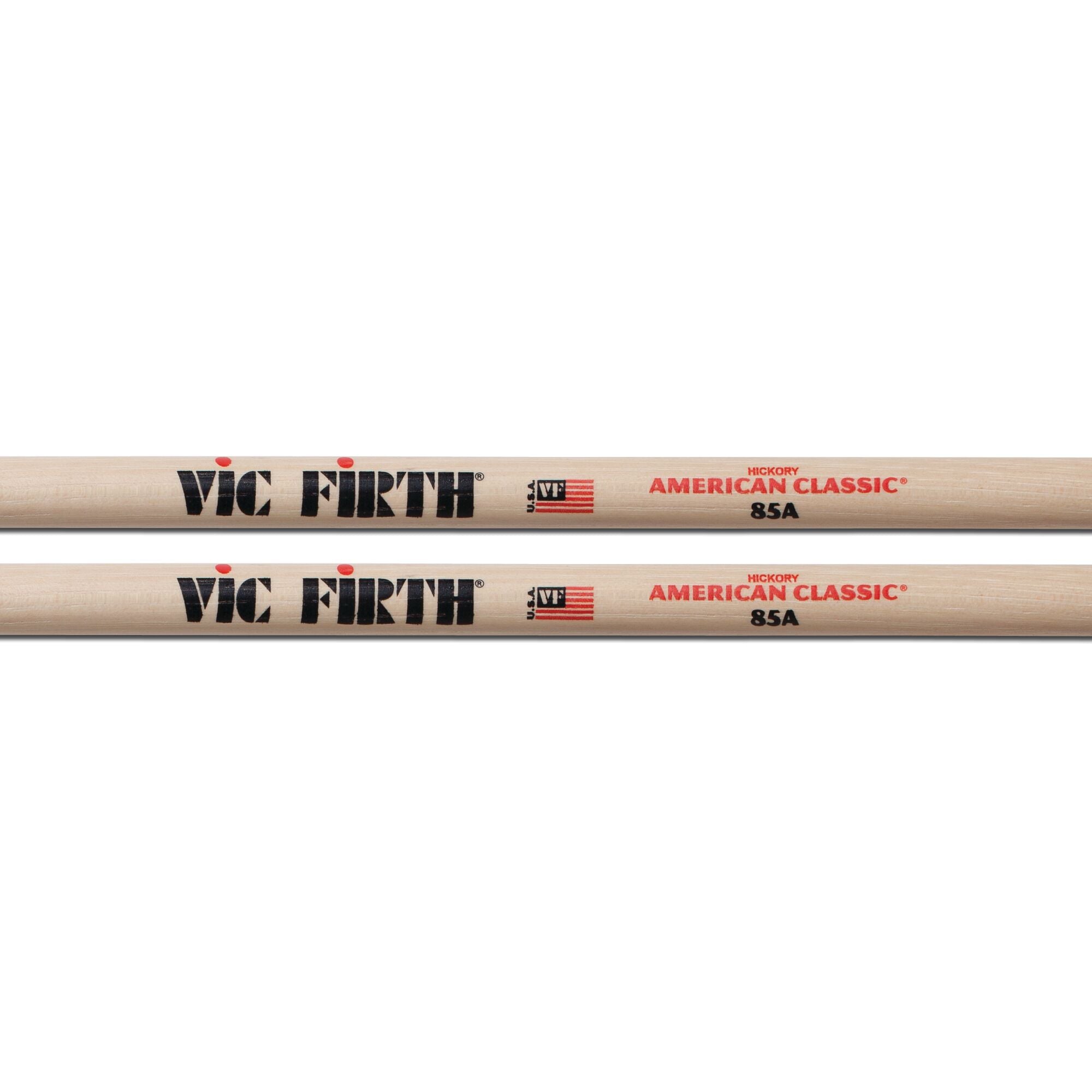 vic-firth-american-classic-85a-baguettes-batterie-hickory image 2