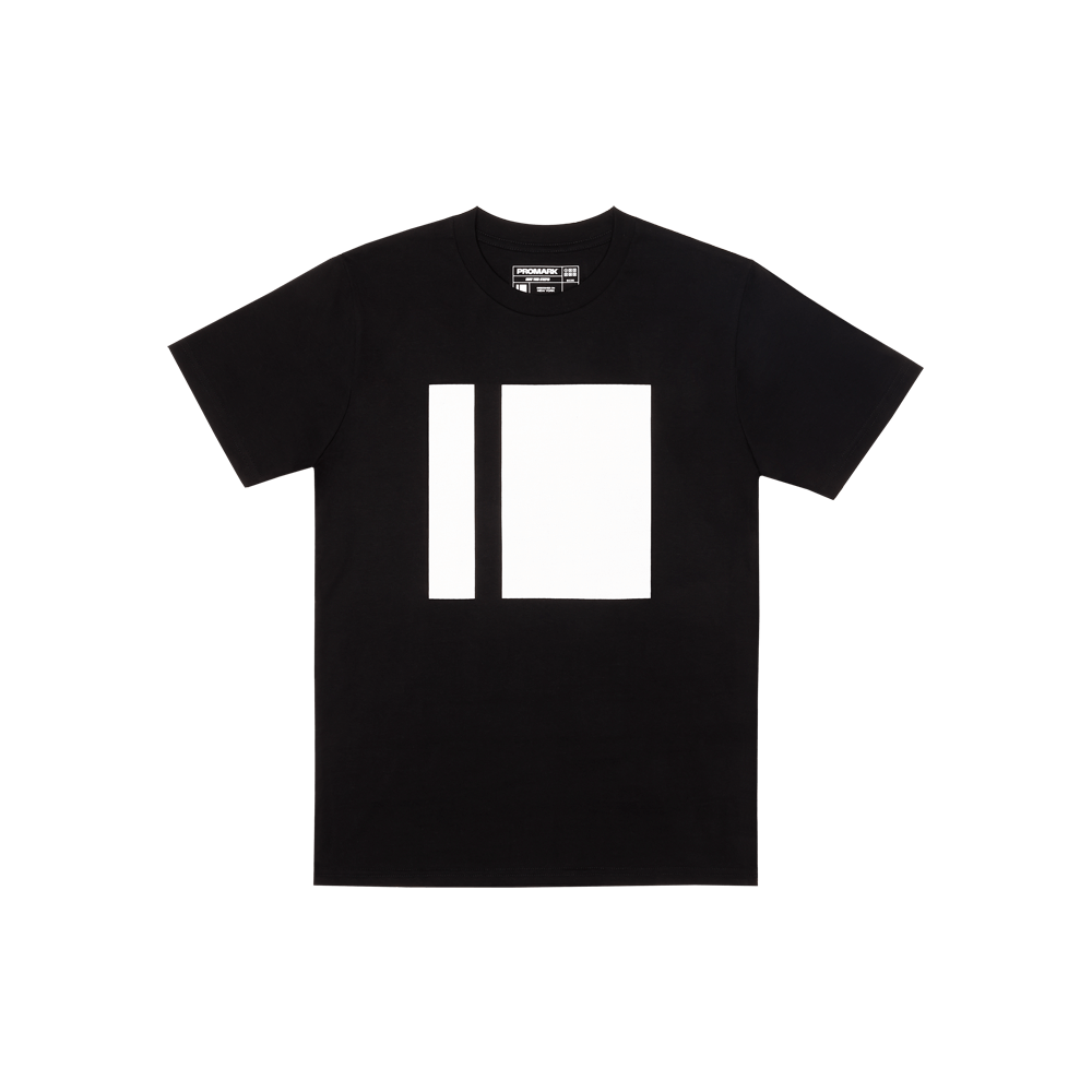 promark-signature-stripe-t-shirt-coton-manches-courtes image 4