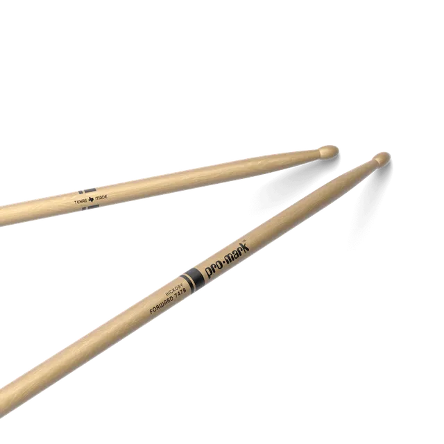 promark-forward-747b-baguettes-batterie-hickory-pointe-ovale image 1