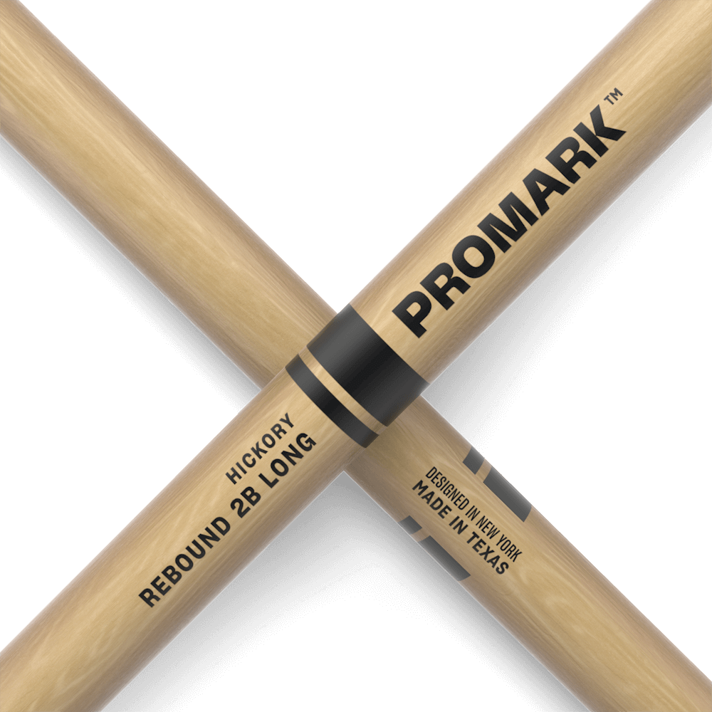 promark-rebound-2b-long-baguettes-batterie-hickory-gland image 5