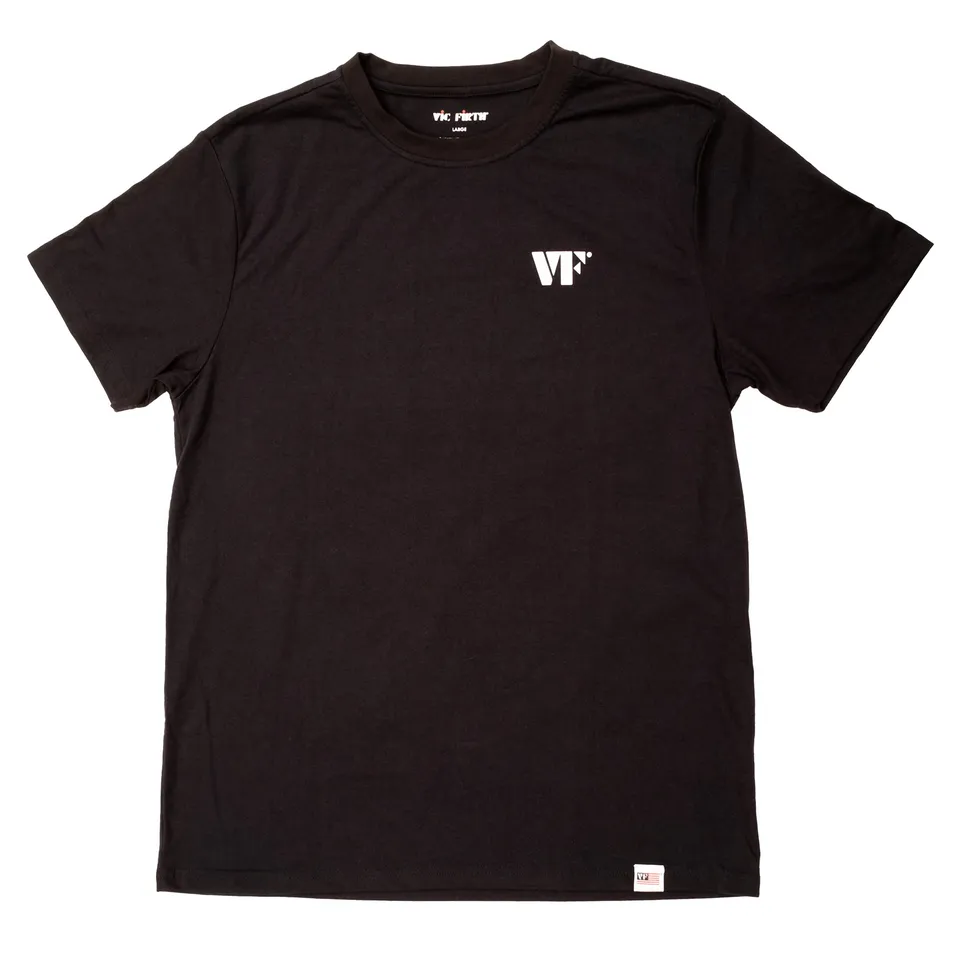 vic-firth-american-classic-hickory-tee-t-shirt-batteur-noir image 1