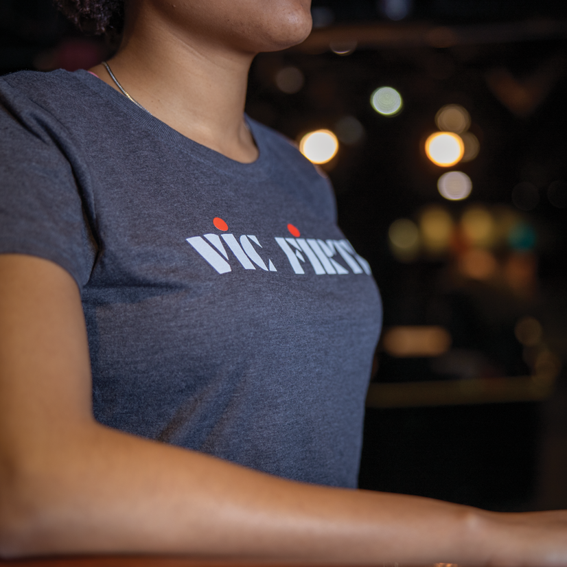 vic-firth-american-classic-t-shirt-femme-logo-taille-m image 4