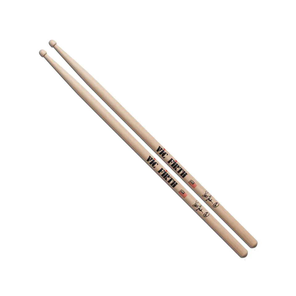 vic-firth-signature-steve-jordan-baguettes-batterie-longues image 1