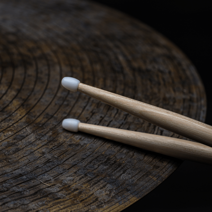 vic-firth-american-classic-7a-baguettes-batterie-pointe-nylon image 5