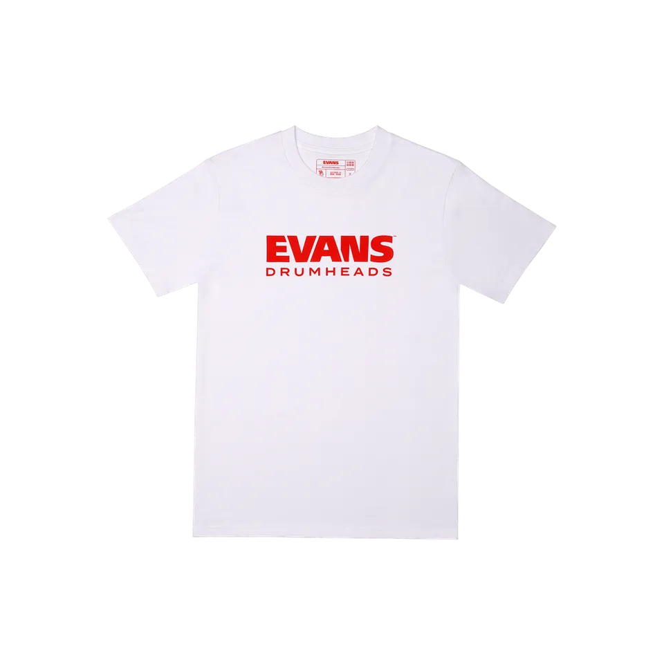 evans-g1-t-shirt-batteur-blanc-logo-taille-l image 1
