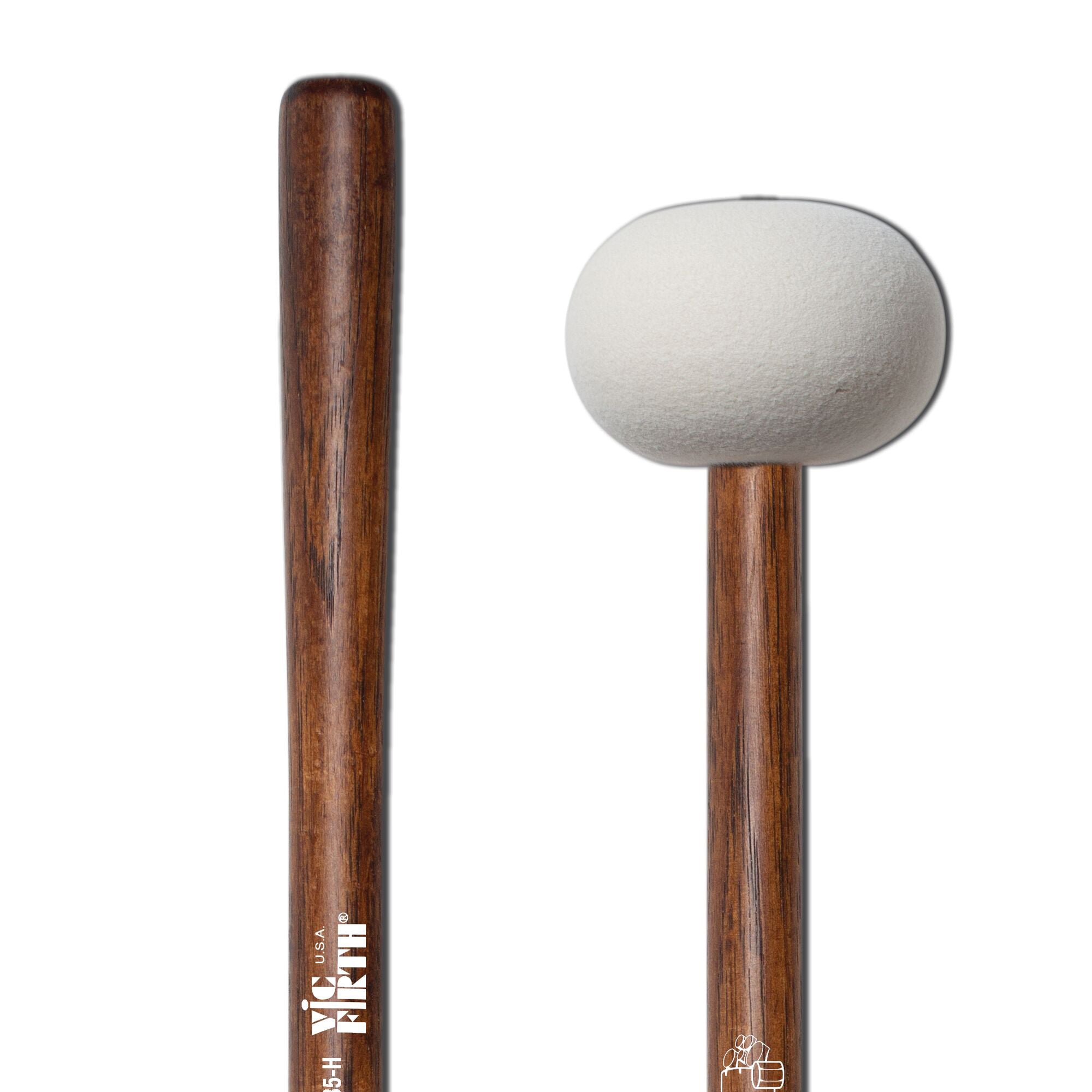 vic-firth-corpsmaster-mb5h-mailloches-grosse-caisse-dure-xxl image 4