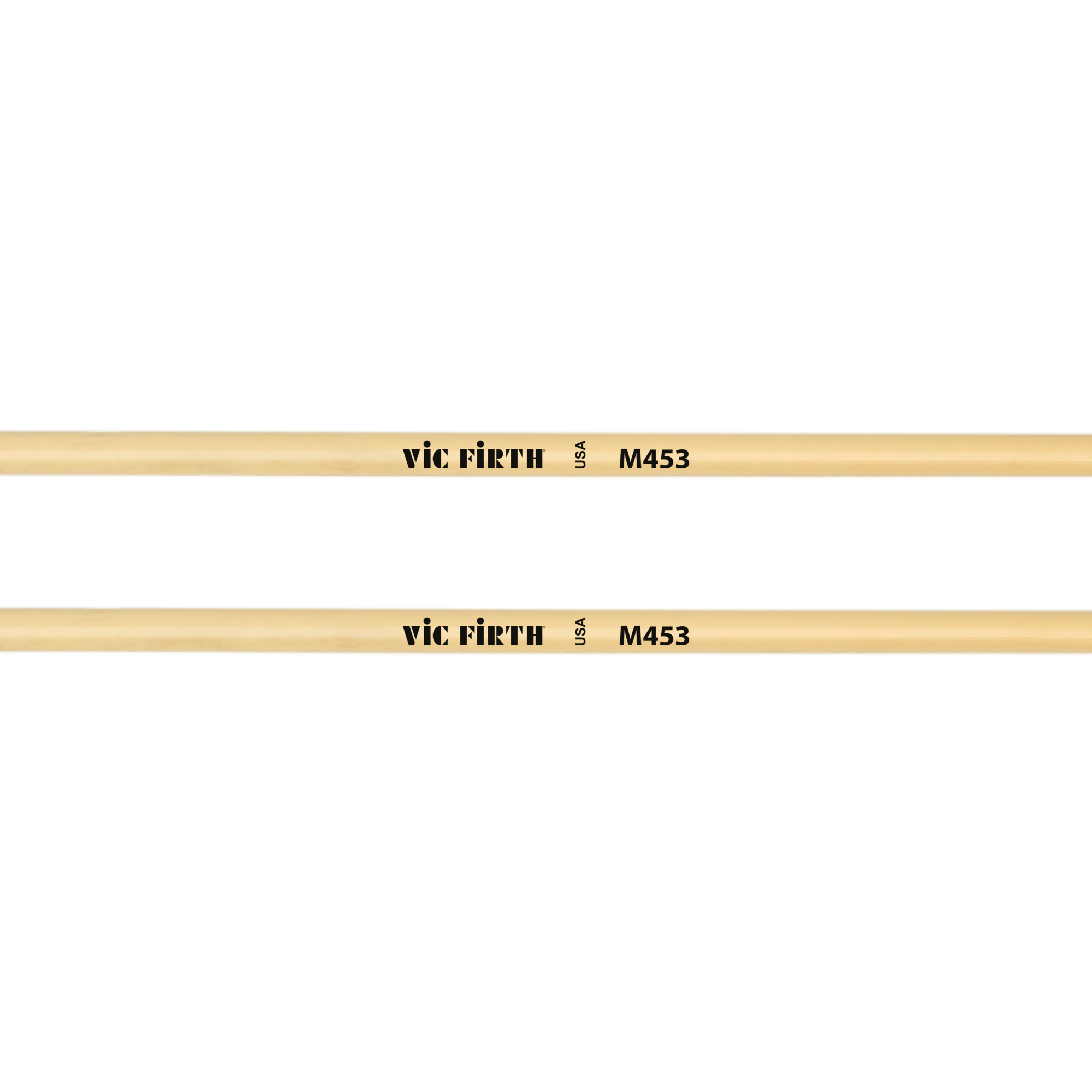 vic-firth-articulate-m453-mailloches-glockenspiel-laiton-ovale image 2