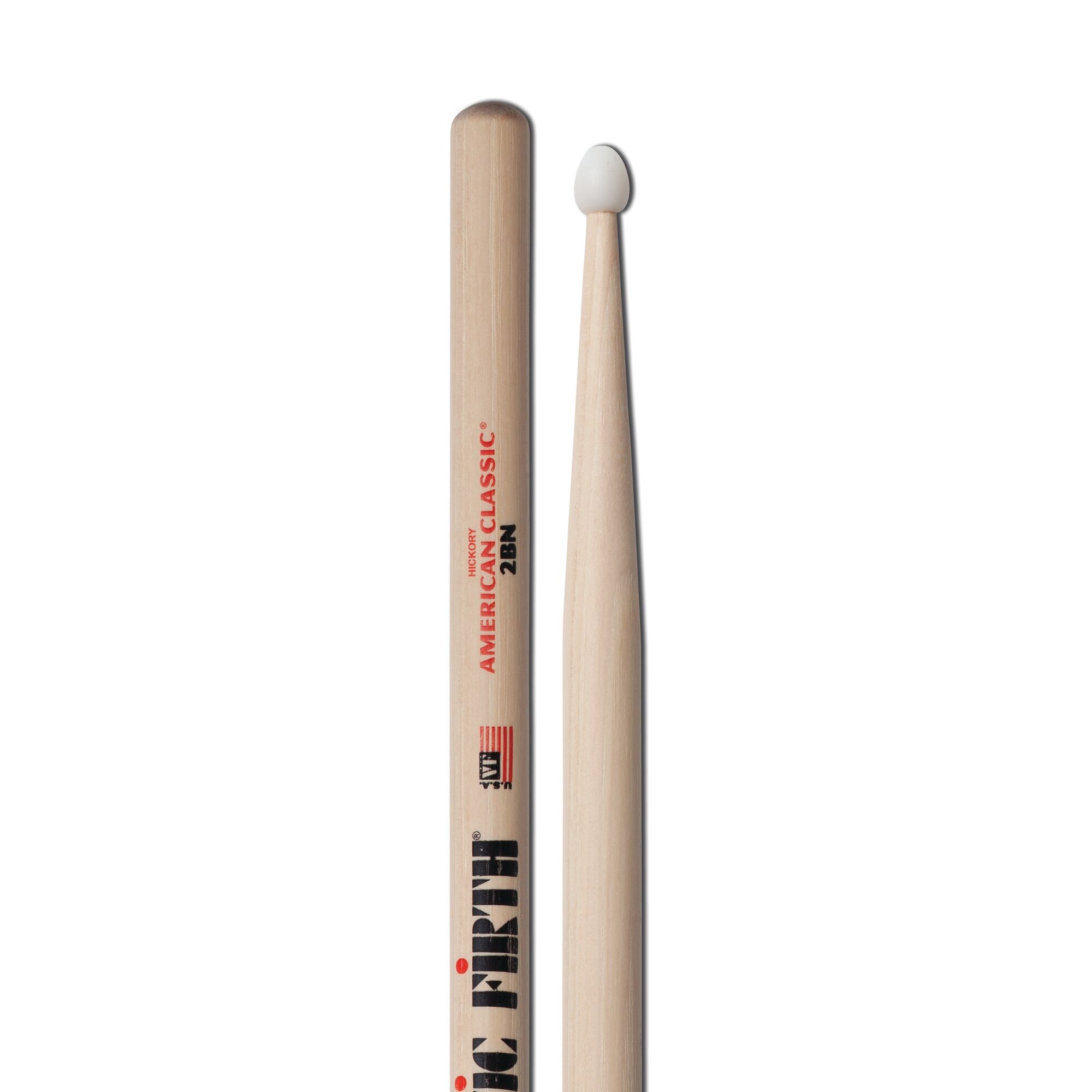 vic-firth-american-classic-2b-baguettes-batterie-olive-nylon image 4
