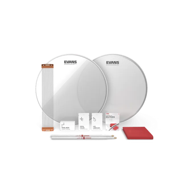 evans-uv1-snare-kit-caisse-claire-complet-entretien image 1
