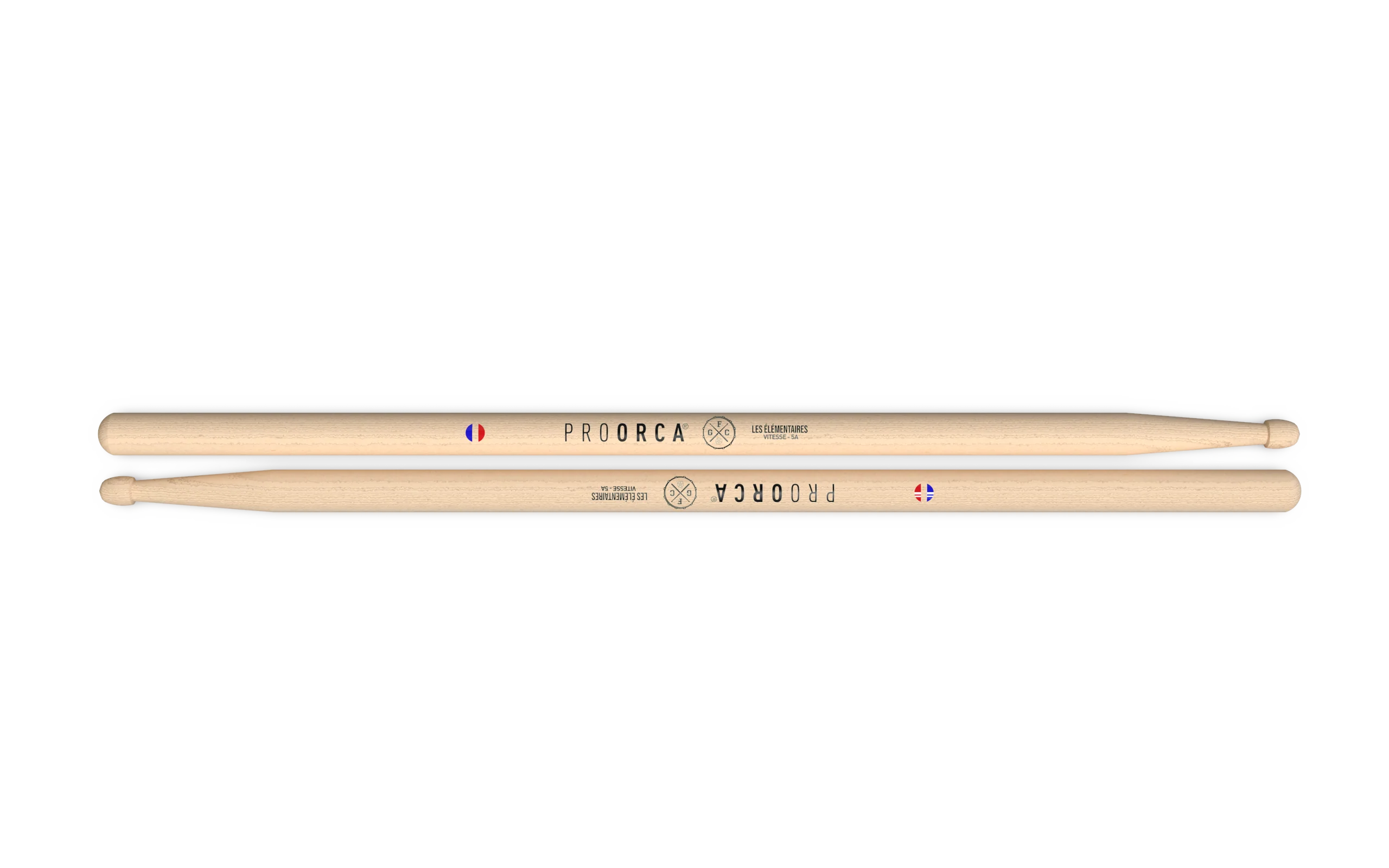 pro-orca-signature-5a-baguettes-batterie-hickory-fgc-polyvalentes image 5
