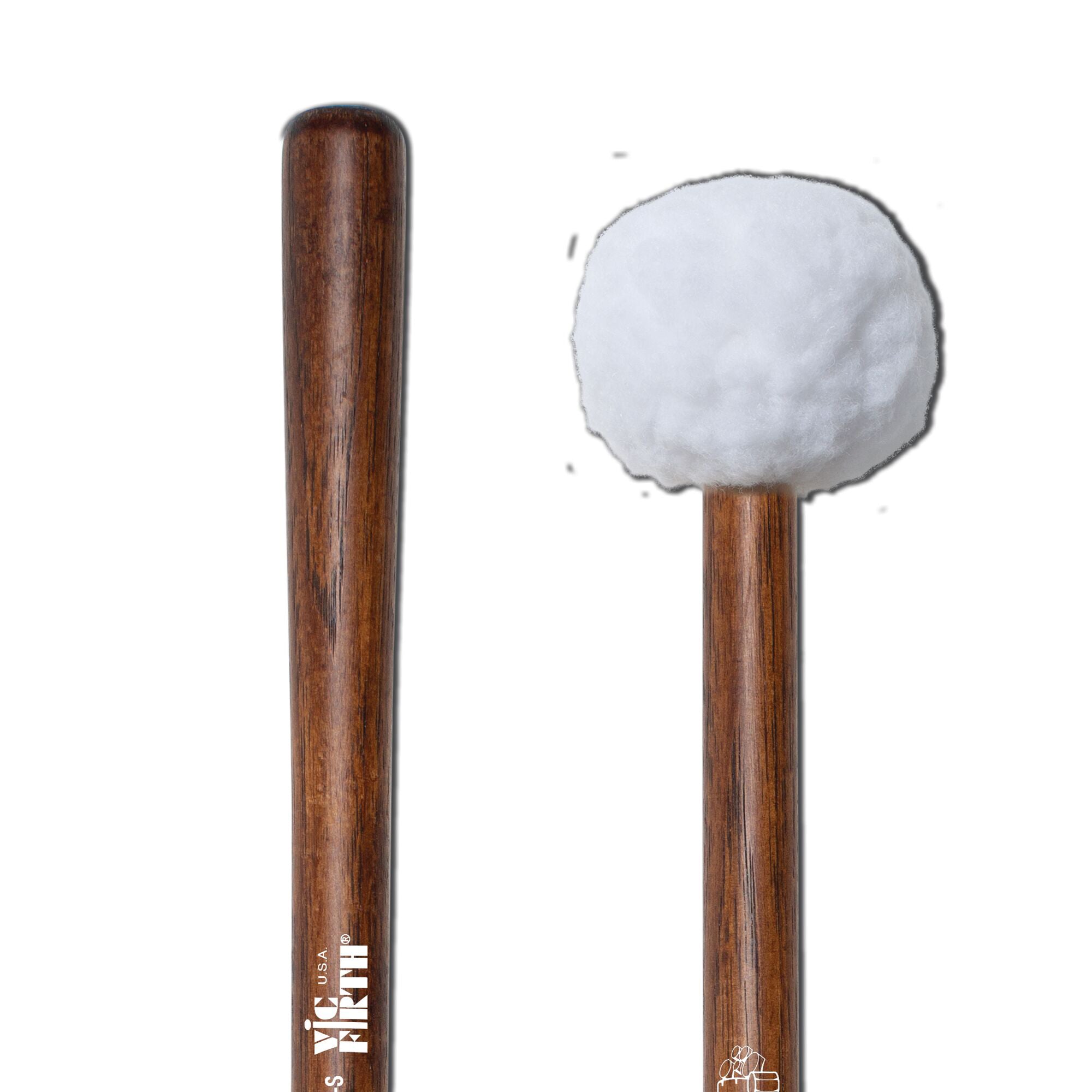 vic-firth-corpsmaster-mb1s-mailloches-grosse-caisse-marching image 4