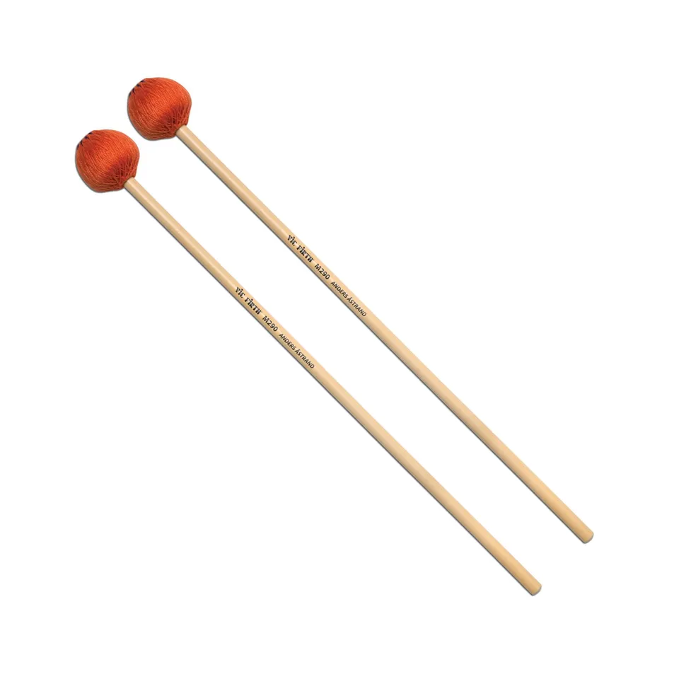 vic-firth-anders-astrand-m290-mailloches-marimba-souple-orange image 1