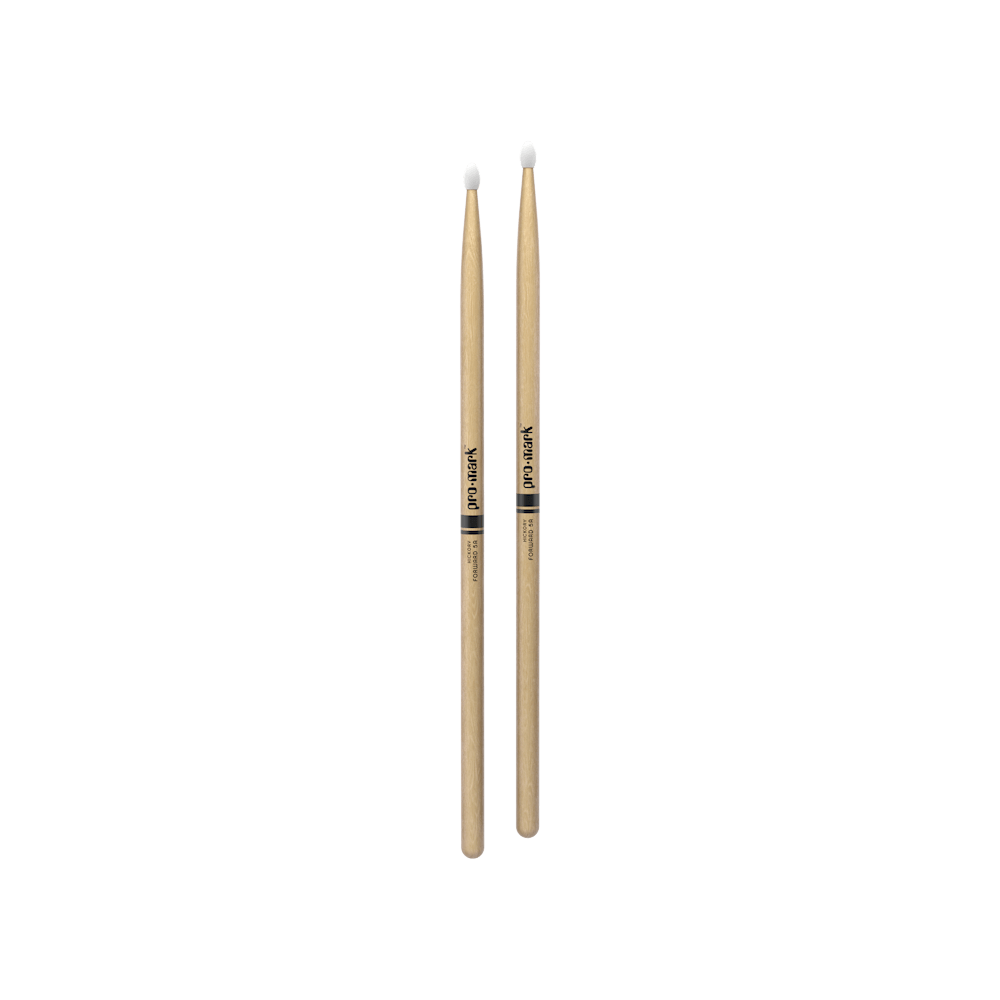 promark-forward-classic-5a-baguettes-batterie-nylon-hickory image 3