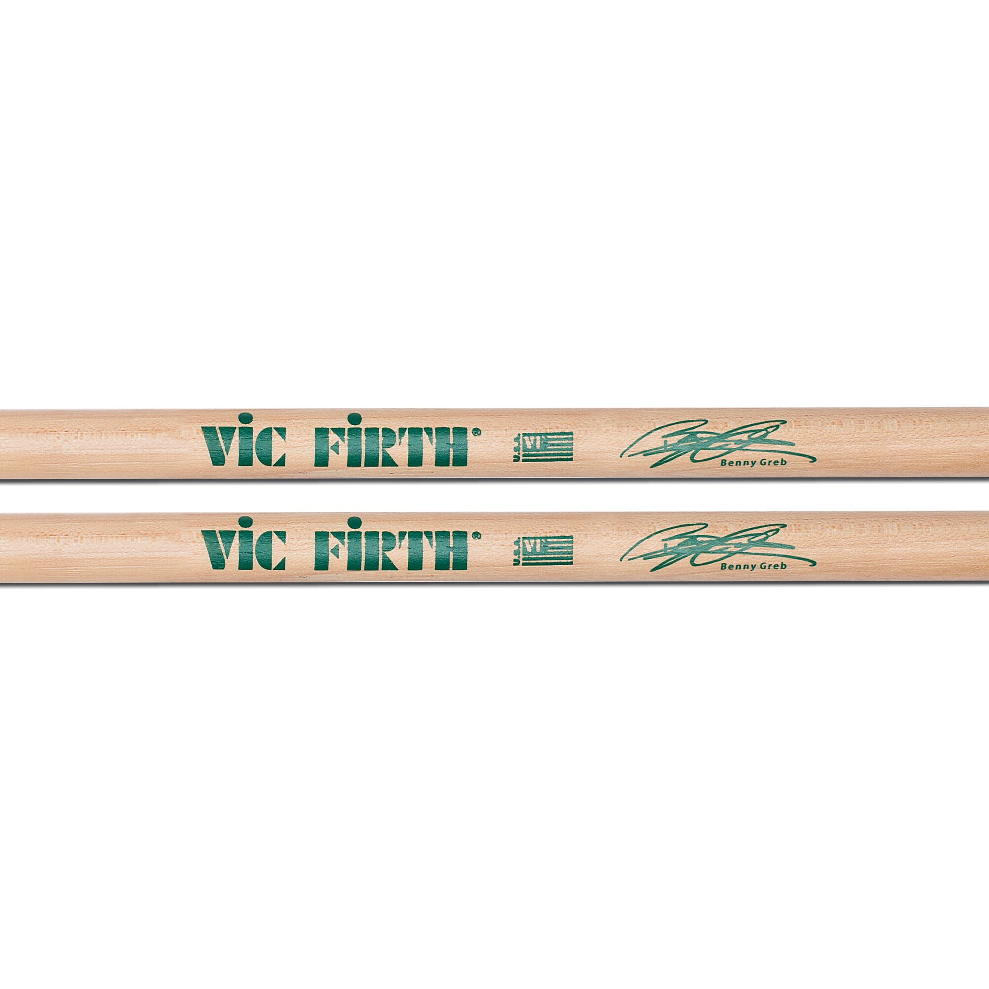 vic-firth-signature-benny-greb-baguettes-batterie-hickory image 2