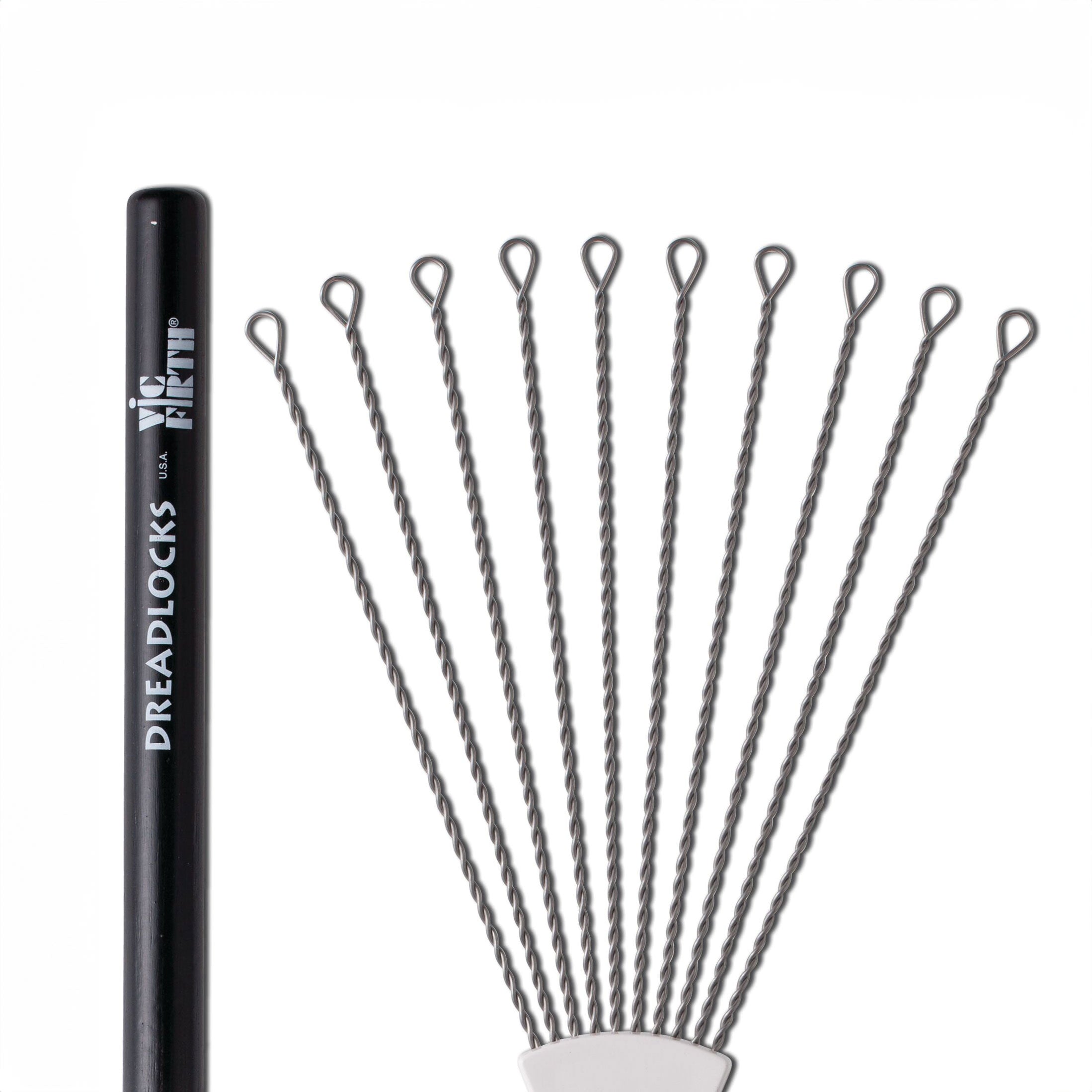vic-firth-brushes-dreadlocks-balais-inox-hickory image 4