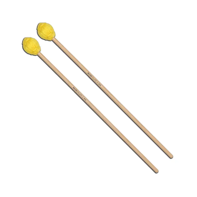 vic-firth-ensemble-b11-mailloches-marimba-jaune-dur-bouleau image 1