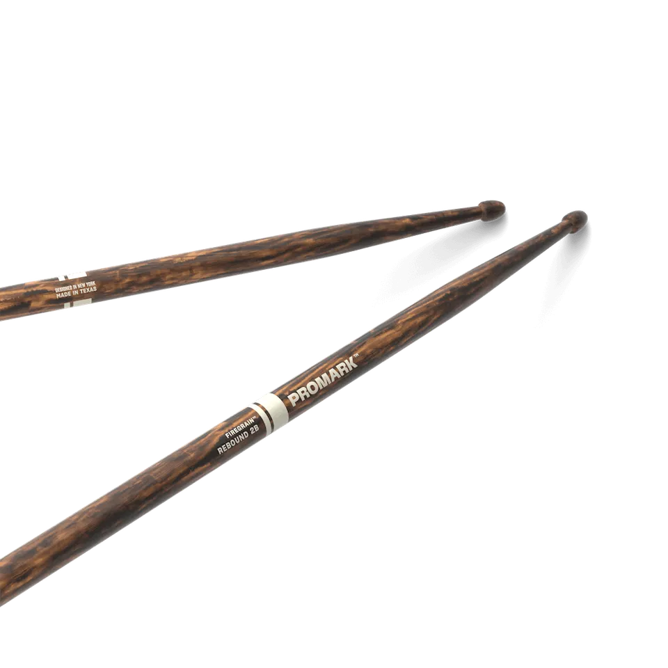 promark-firegrain-rebound-2b-baguettes-batterie-hickory-pointe-bois image 1