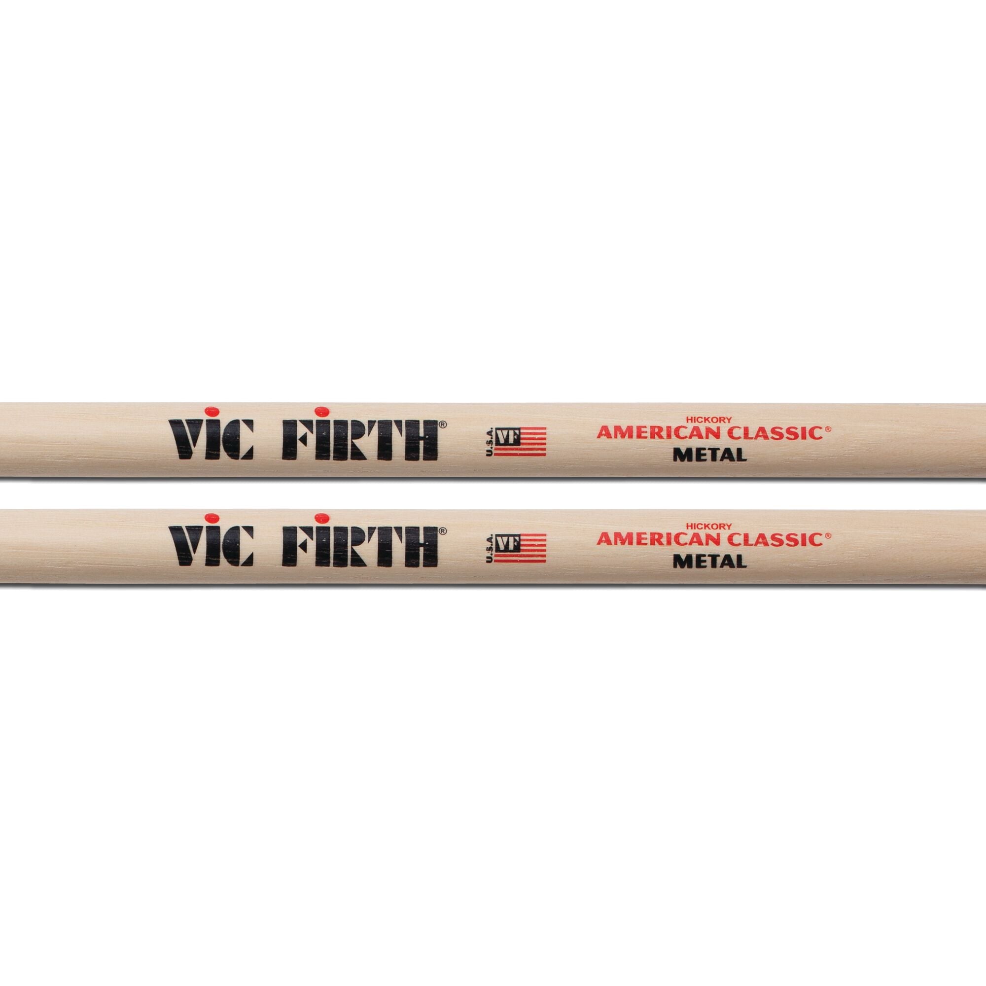 vic-firth-american-classic-metal-baguettes-batterie-longues image 2