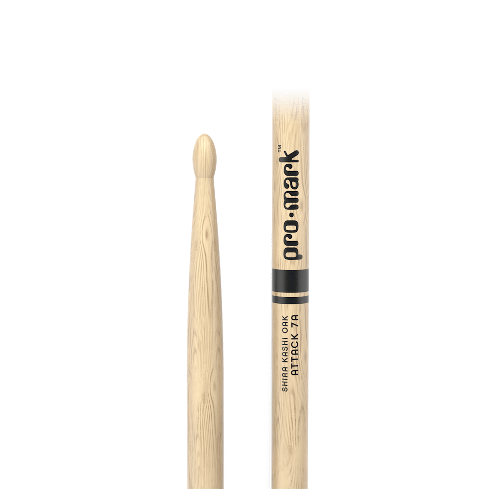 promark-attack-7a-baguettes-batterie-ch-ne-pointe-ovale image 2