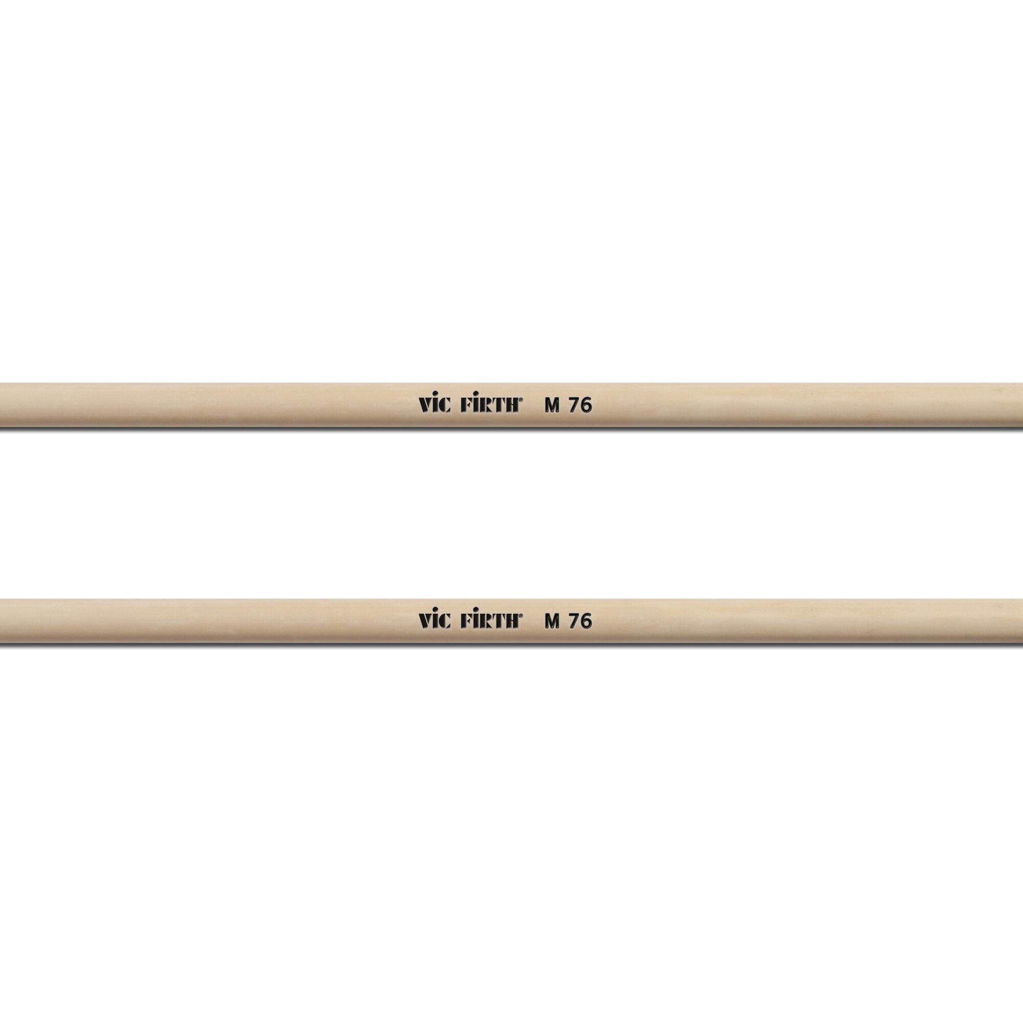 vic-firth-corpsmaster-m76-maillets-vibraphone-dur-noir image 2