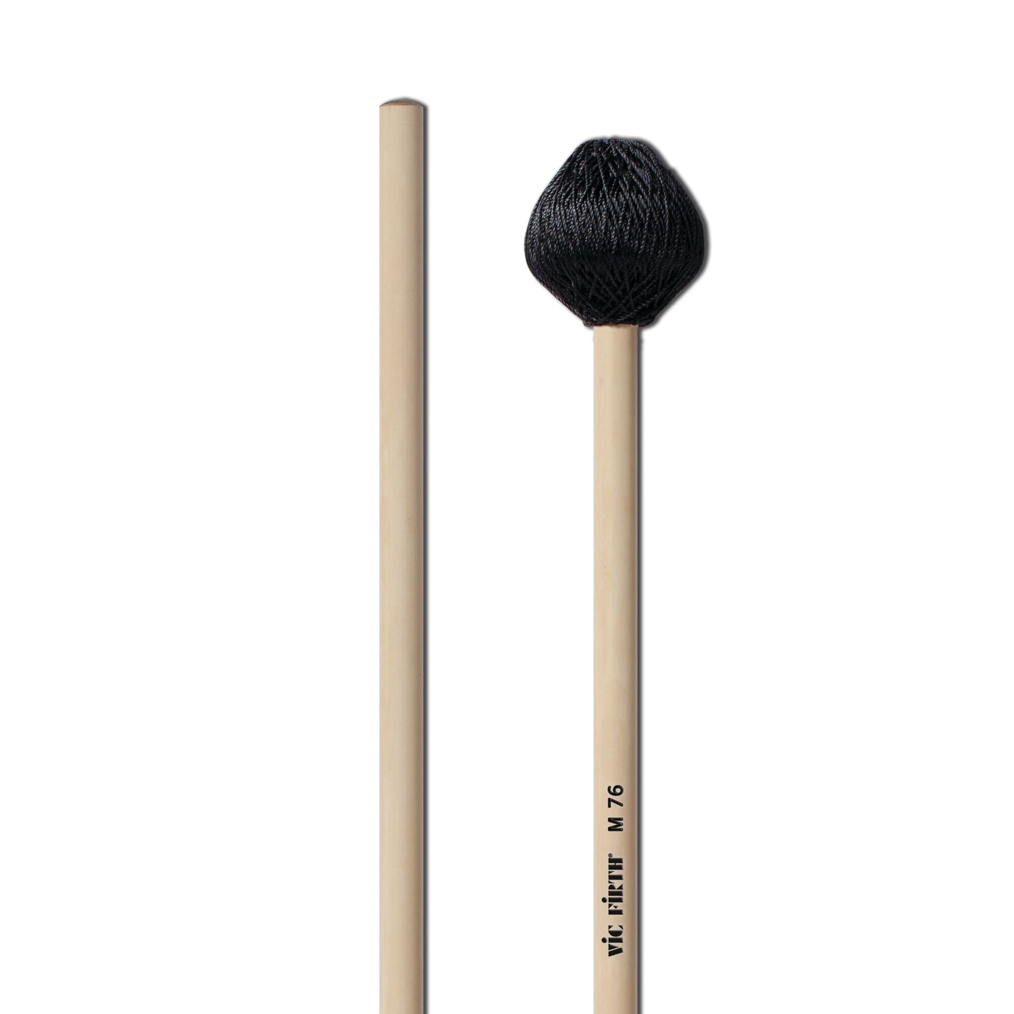 vic-firth-corpsmaster-m76-maillets-vibraphone-dur-noir image 4