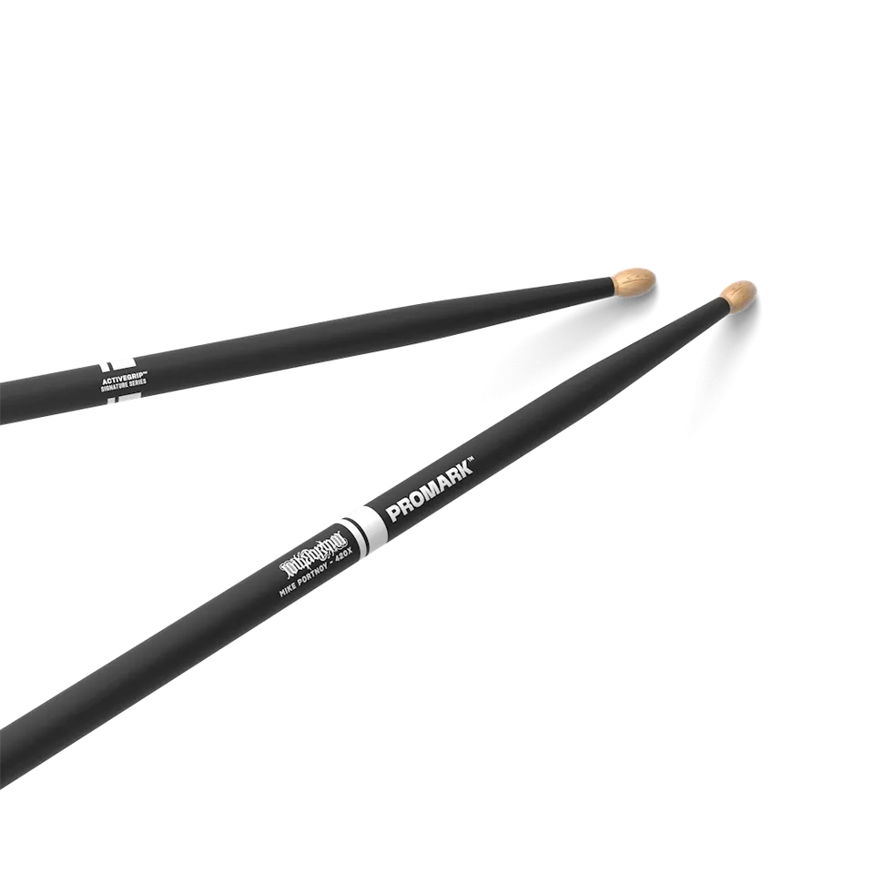 promark-activegrip-mike-portnoy-420x-baguettes-batterie-hickory image 1