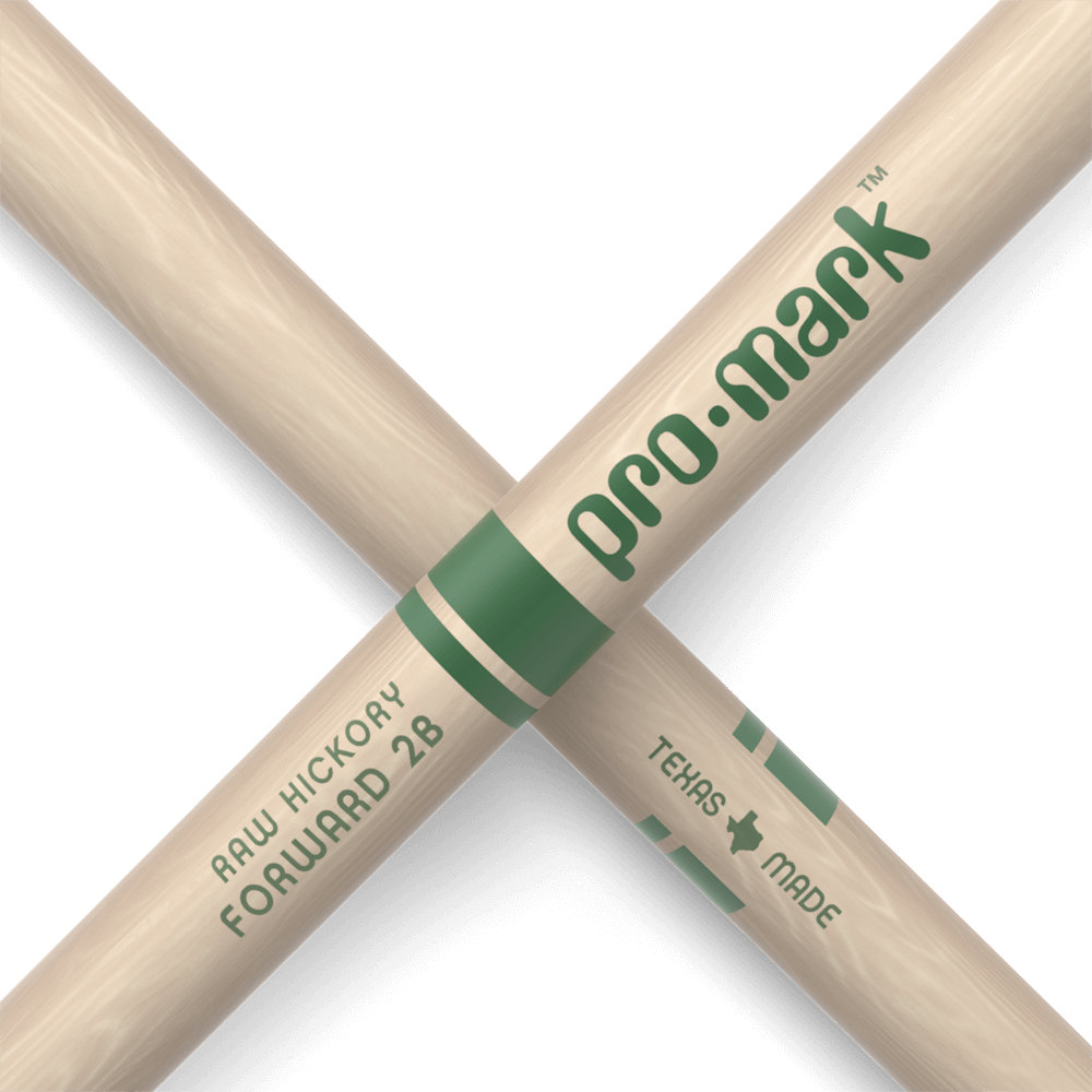 promark-forward-classic-2b-baguette-batterie-hickory-brut image 5