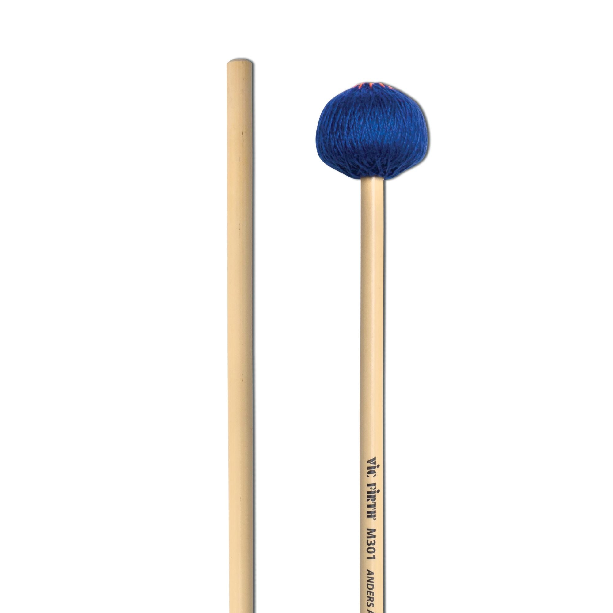 vic-firth-m301-astrand-mailloches-clavier-bleu-medium-soft image 4