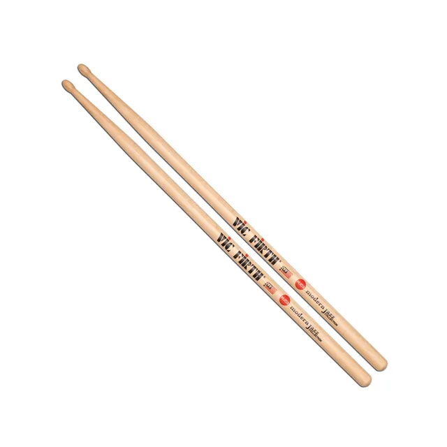 vic-firth-modern-jazz-mjc3-baguettes-batterie-jazz-8d image 1