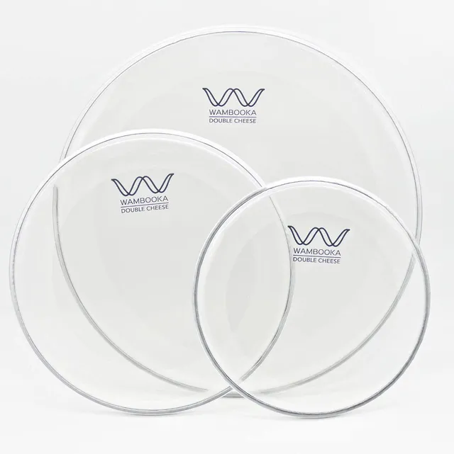 wambooka-drum-heads-peaux-toms-10-12-16-double-huile image 1