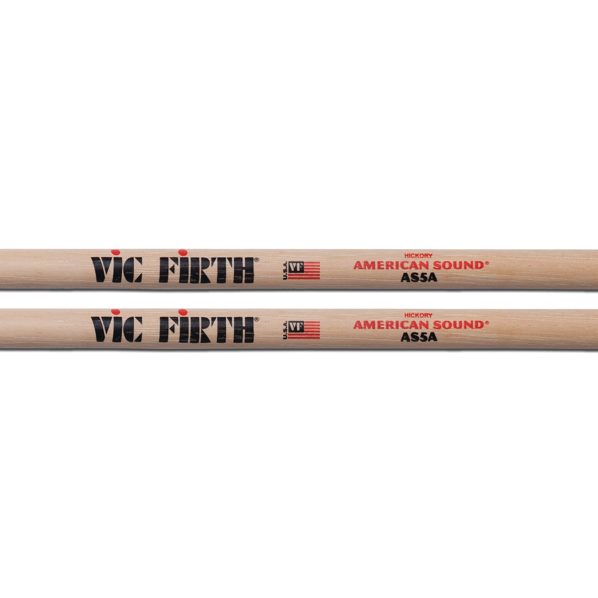 vic-firth-american-sound-5a-baguettes-batterie-pointe-olive image 2