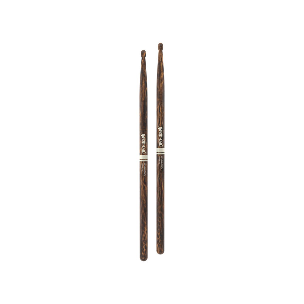 promark-firegrain-forward-2b-baguettes-batterie-olive-bois-hickory image 3