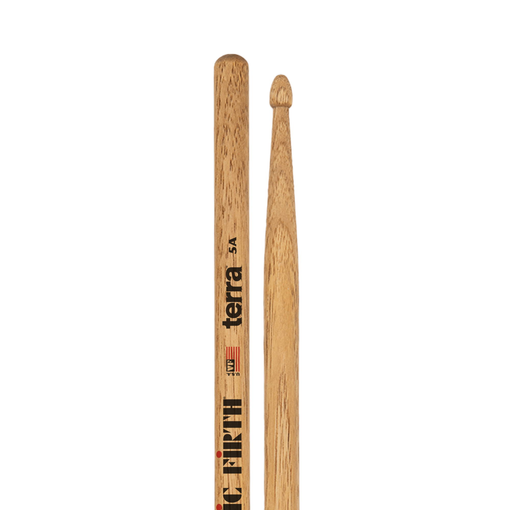 vic-firth-terra-5at-baguettes-batterie-pointe-bois-hickory image 4