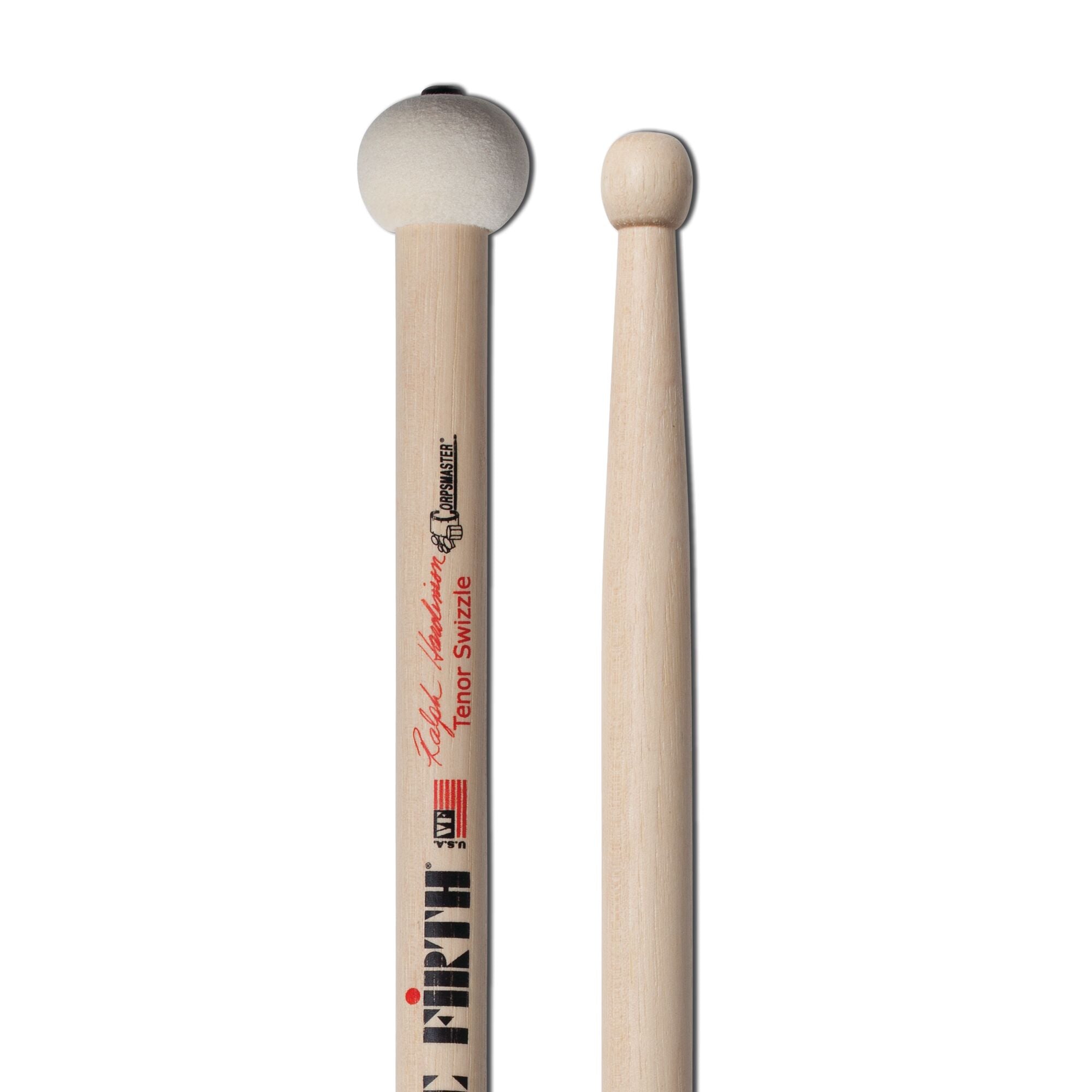vic-firth-corpsmaster-ralph-hardimon-baguettes-tenor-bois-feutre image 4