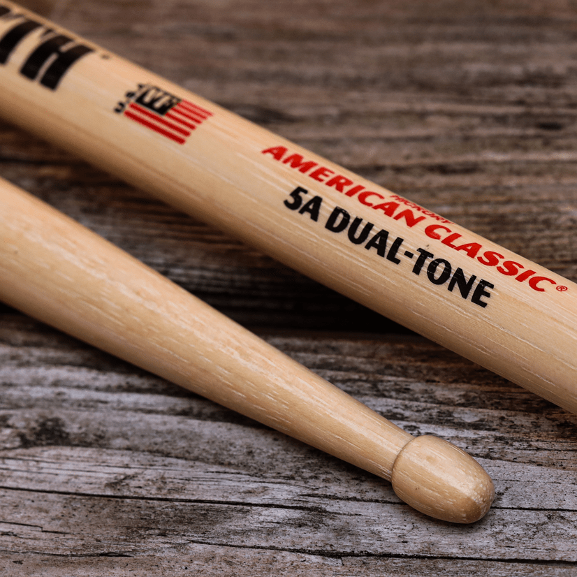 vic-firth-american-classic-5a-dual-tone-baguettes-feutre image 7