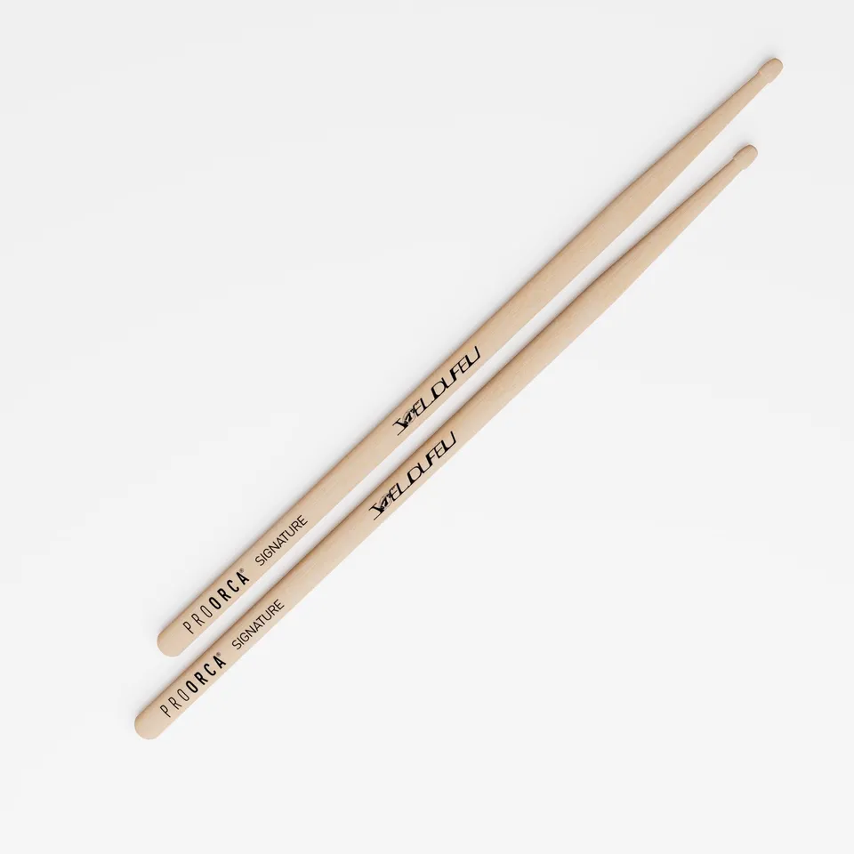 pro-orca-signature-jo-l-dufeu-baguettes-batterie-hickory image 1