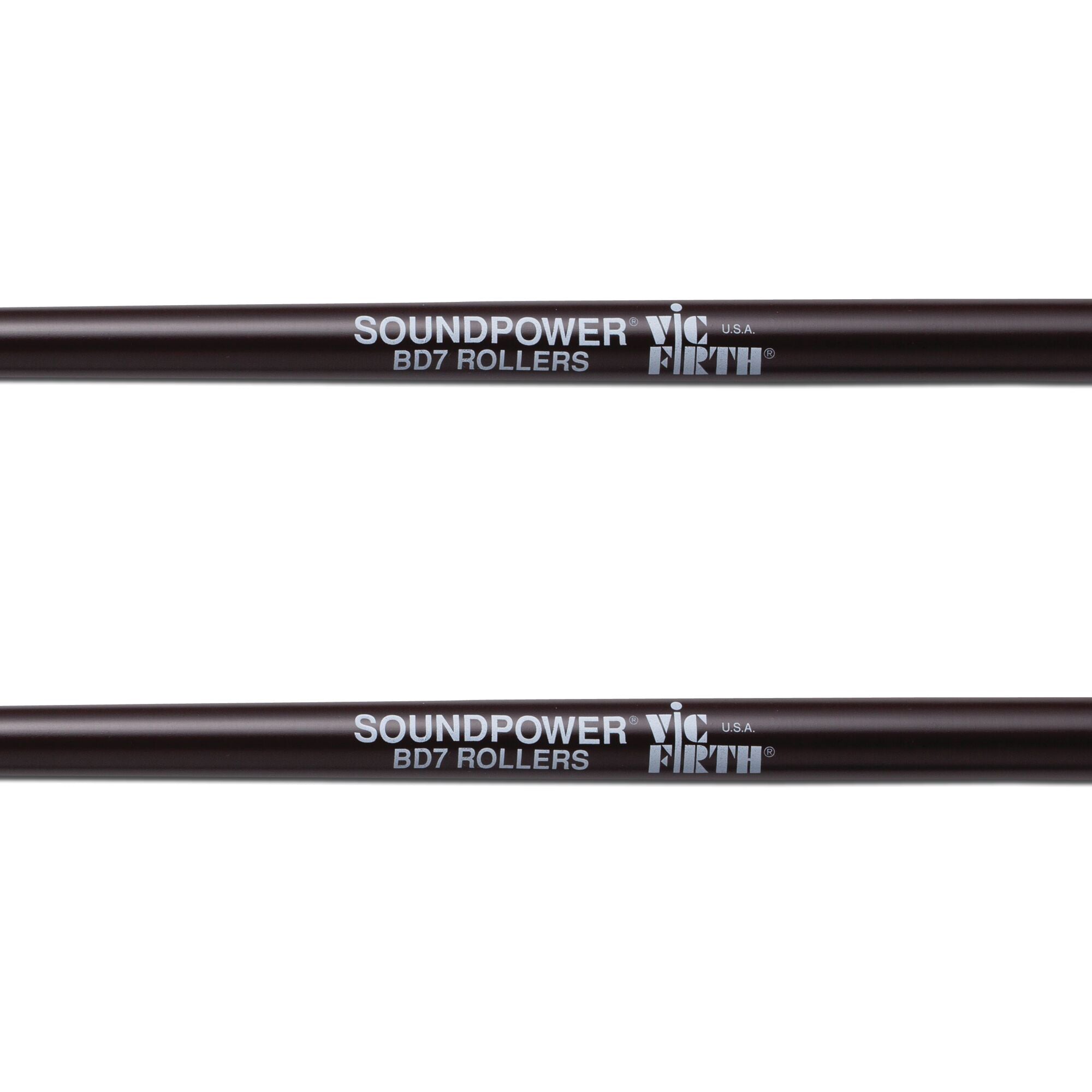 vic-firth-soundpower-bd7-mailloches-grosse-caisse-rollers-paire image 2