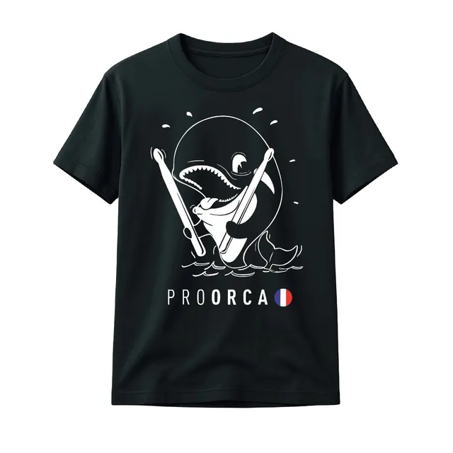 pro-orca-accessoires-t-shirt-homme-orque-noir-bio-s-xxl image 1