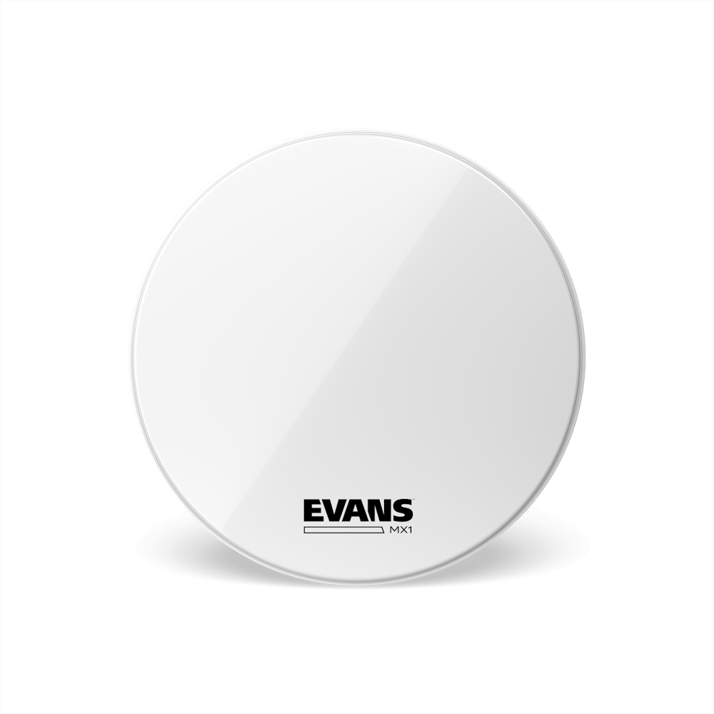evans-mx1-white-peau-grosse-caisse-marching-feutres image 3