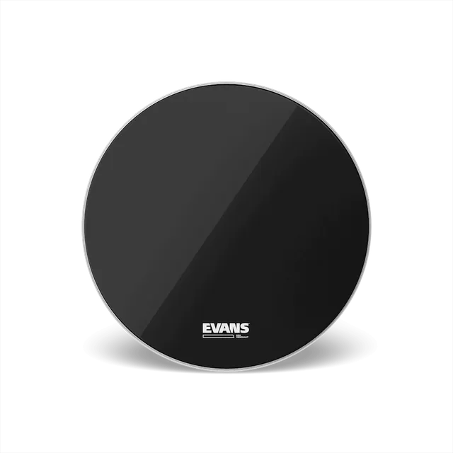 evans-eq3-peau-grosse-caisse-r-sonante-noire-sans-trou image 1