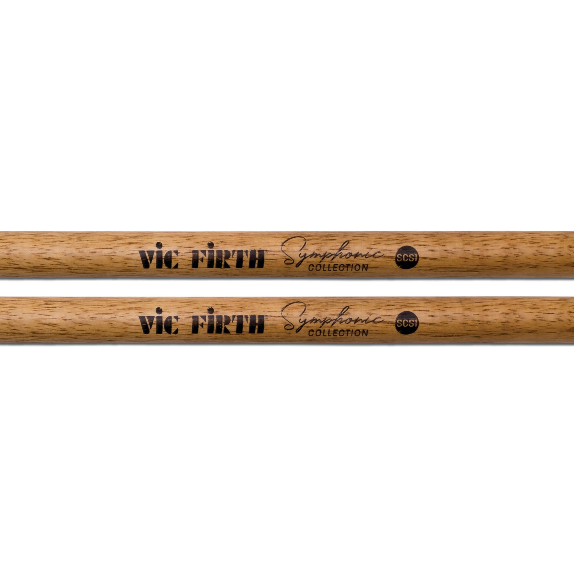 vic-firth-symphonic-scs1-baguettes-concert-kaki-sombre image 2