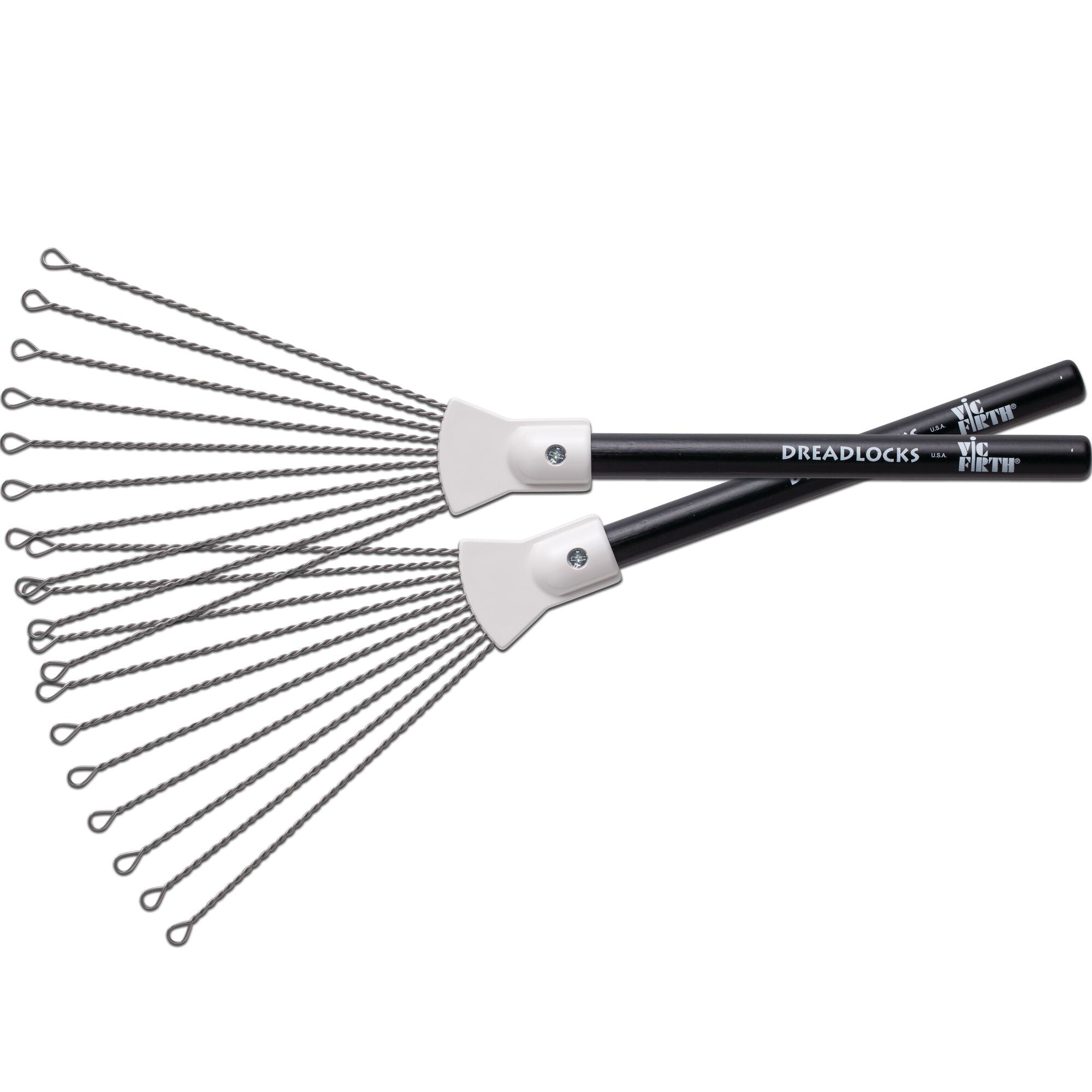 vic-firth-brushes-dreadlocks-balais-inox-hickory image 1