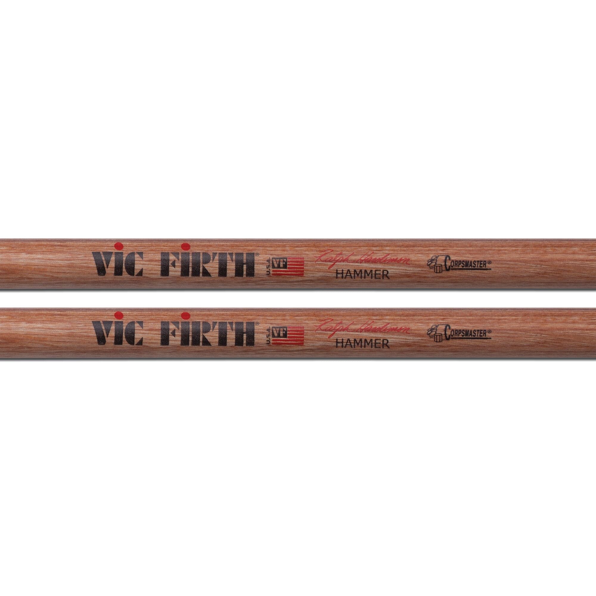 vic-firth-corpsmaster-hardimon-hammer-baguettes-marching image 2