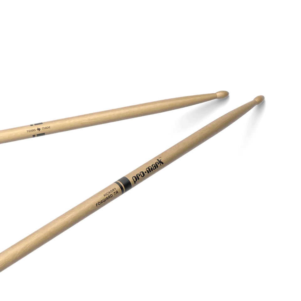 promark-forward-7a-baguettes-batterie-hickory-pointe-ovale image 1